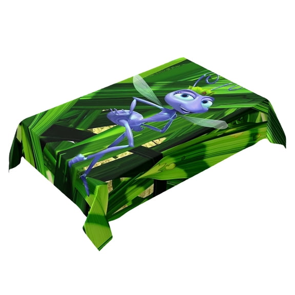 A Bug's Life Themed Square Tablecloth 54 * 72 Inches Durable Stylish
