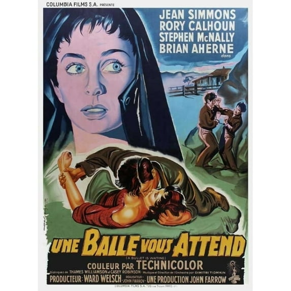 A Bullet Is Waiting Movie Poster (11 x 17)