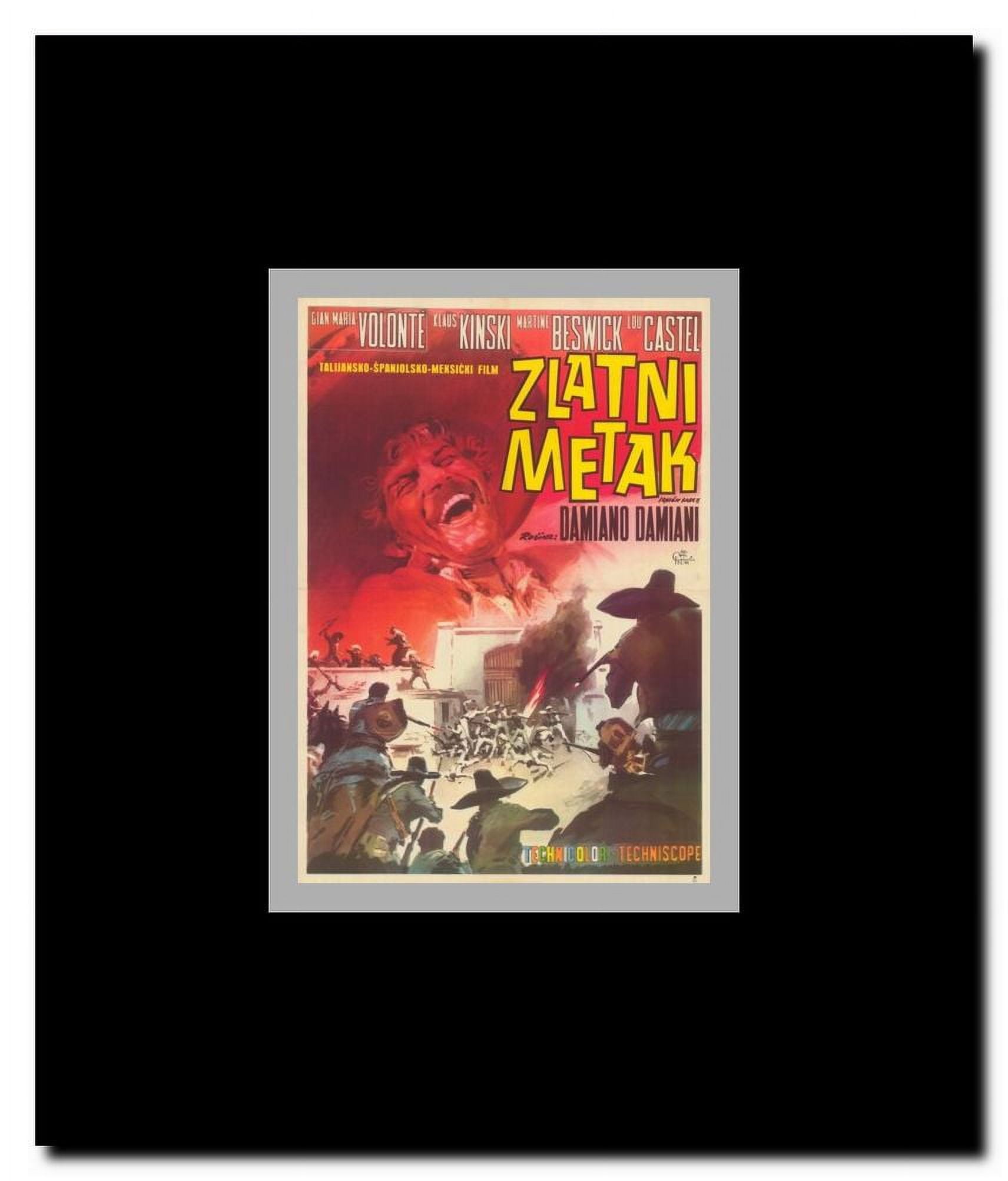 A Bullet for the General Framed Movie Poster