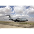 thumbnail image 1 of A C-17 Globemaster III on the runway Poster Print, 1 of 2