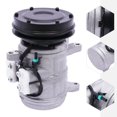 thumbnail image 1 of A/C AC Air Compressor & Clutch for John Deere Tractors RE10972 RE12513 RE12514, 1 of 15