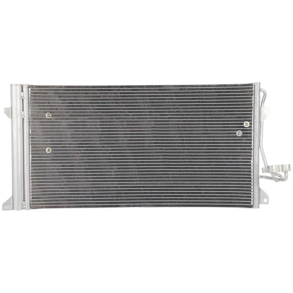 A/C AC Condenser w/ Drier For Volkswagen VW Touareg Porsche Cayenne & Audi Q7 - BuyAutoParts