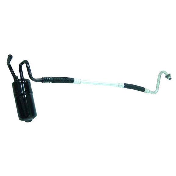 A/C Accumulator with Hose Assembly - Compatible with 2002 - 2007 Ford Taurus 2003 2004 2005 2006