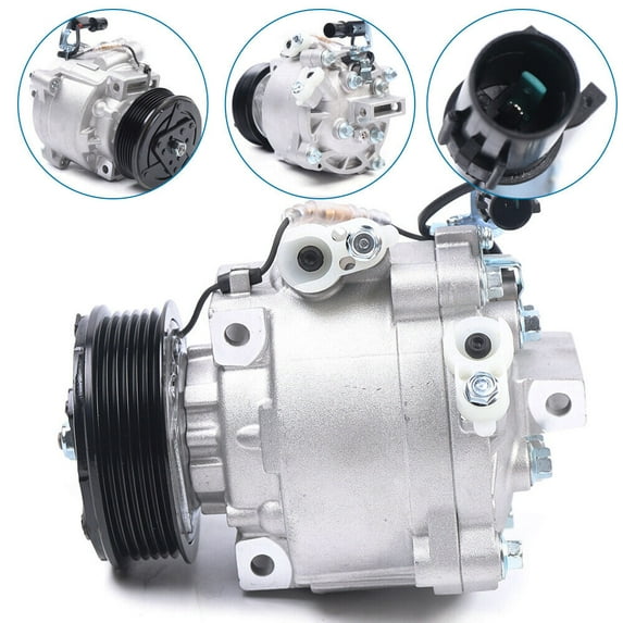 A/C Air Compressor With Clutch Fit 2007-2009 Mitsubishi Outlander / 2008-2011