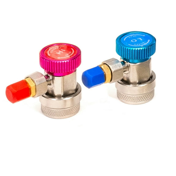 A/C Air Condition QUICK COUPLER Adapter High Low Manifold Gas Connector R134A