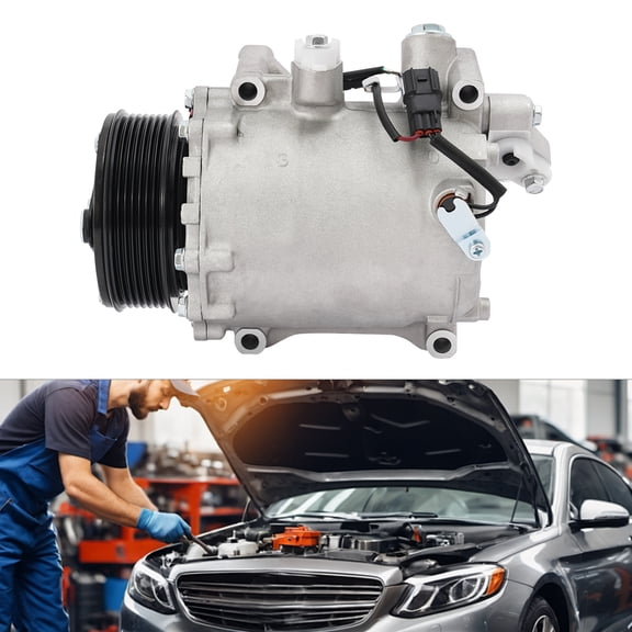 A/C  Air Conditioner Compressor For 2007-2014 Honda CR-V 2007-2012 Acura RDX 2.3L 2013-2015 ILX 2.4L