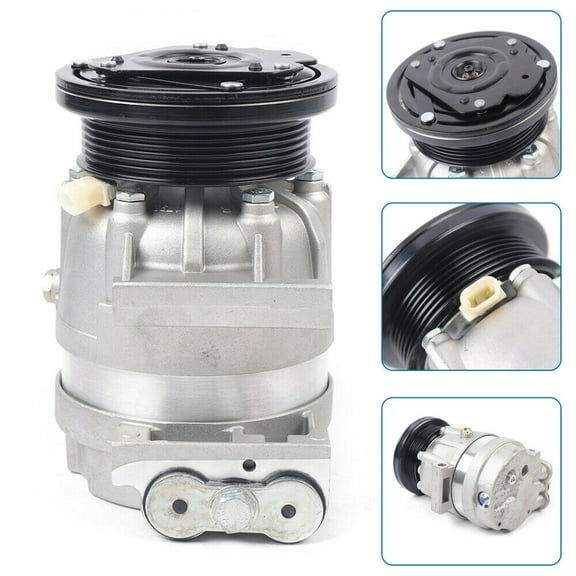 A/C Air Conditioner Compressor W/ Clutch for 1996-2005 Buick & Chevrolet & Oldsmobile & Pontiac 3.1L/3.4L