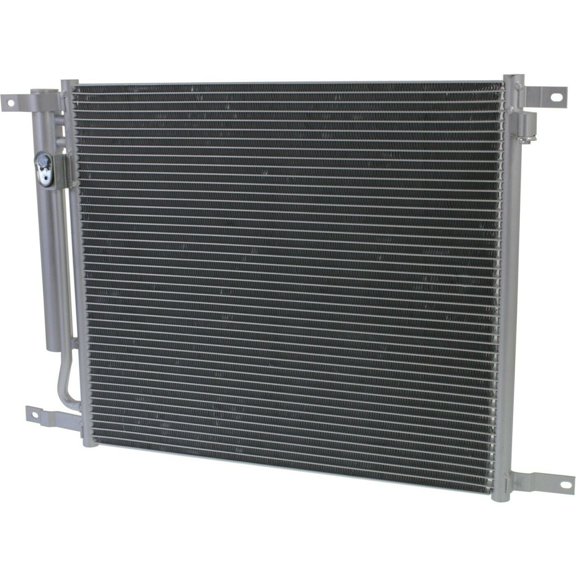 A/C Air Conditioning Condenser with Drier - 17 x 19.5 x 0.69 Inch Aluminum Core