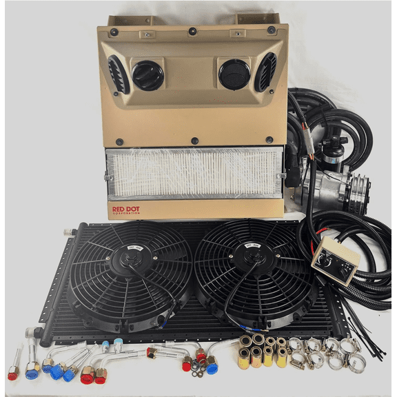 A/C Air Conditioning KIT R-2400-0 OEM Red Dot Backwall W/FRONT VENTS