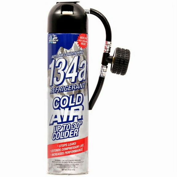 A/C Avalanche 18oz R-134a Recharge Kit with Pressure Gauge. AVALANCHE, Each