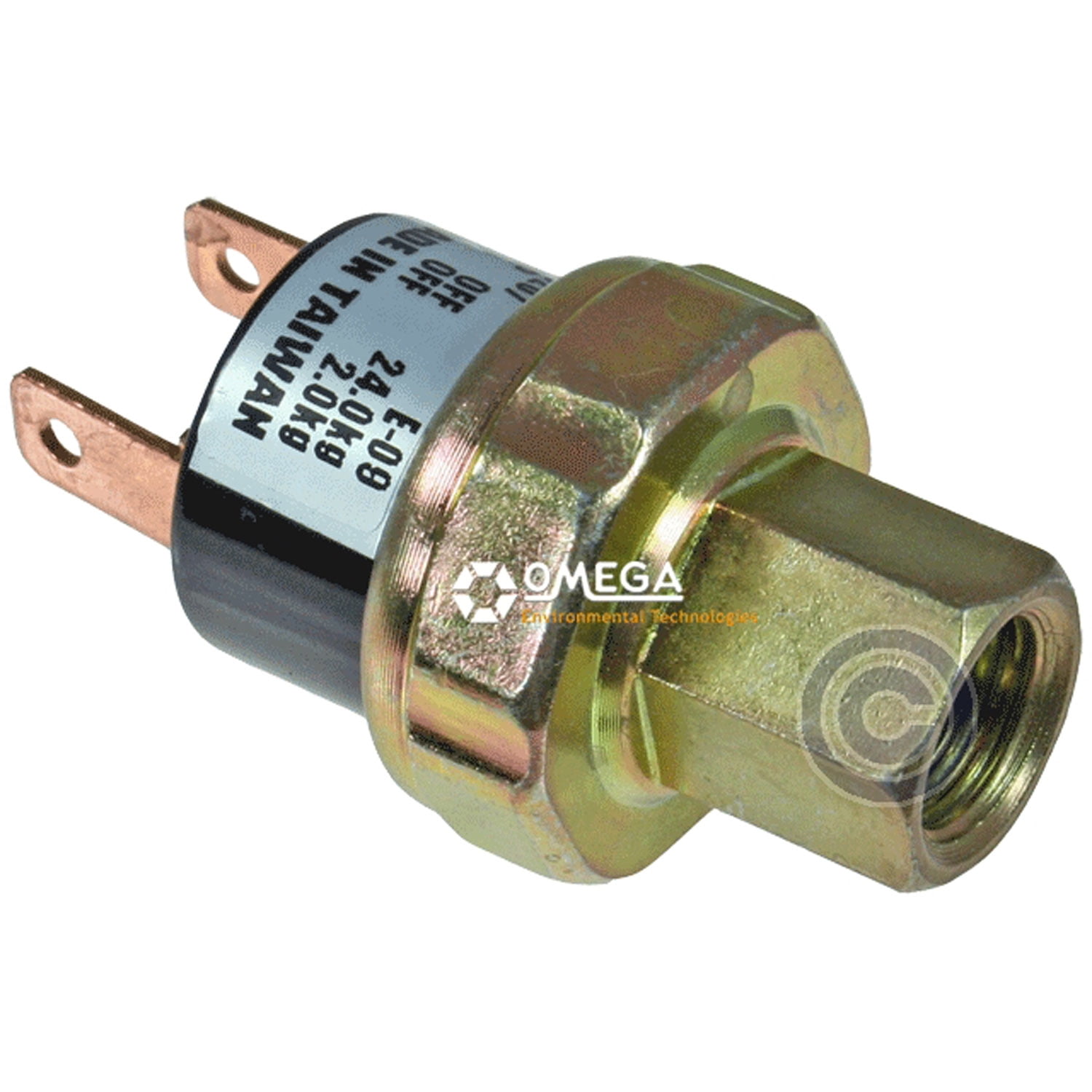 A/C BINARY SWITCH; FOR R12 SYSTEMS; OPEN 18kgpsi;CLOSED 25kgpsi 7/1620