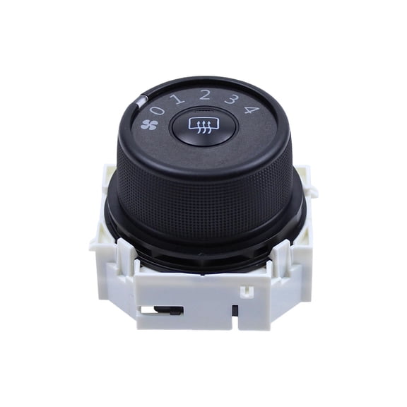A/C Blower Fan Control Switch Assy For Toyota Corolla Rav4 2006–2013, AC Blower Fan Switch Control Knob, OEM: 55902-02030-black-2006-2013