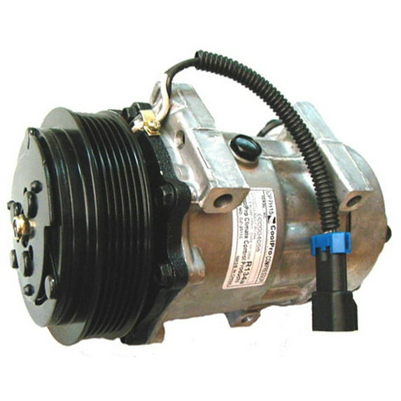 A/C COMPRESSOR HEAVY DUTY; SD7H15; PV6 125mm PULLEY; 12V; MDA HEAD