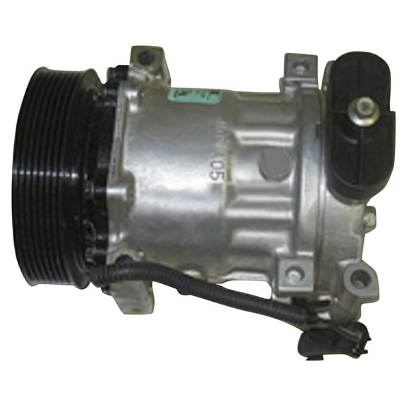 A/C COMPRESSOR; SANDEN; 7 GROOVE; V6 ENGINE