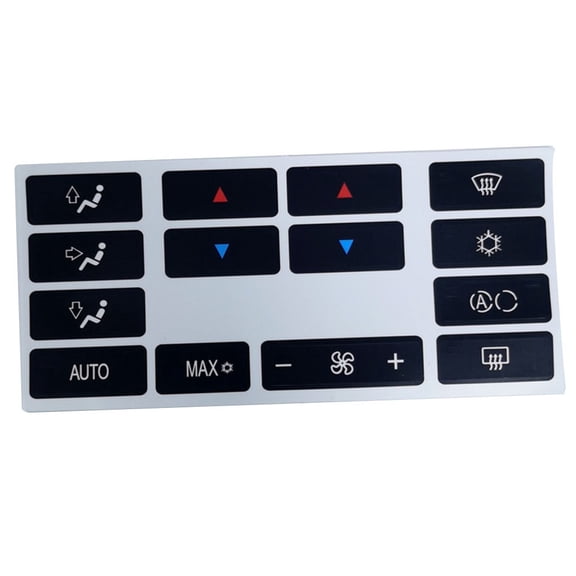 A/C Climate Control Button Repair Decal Sticker Fits For Bmw E53 1999-2006 Car Stickers Interior Accessories Fangkenuo