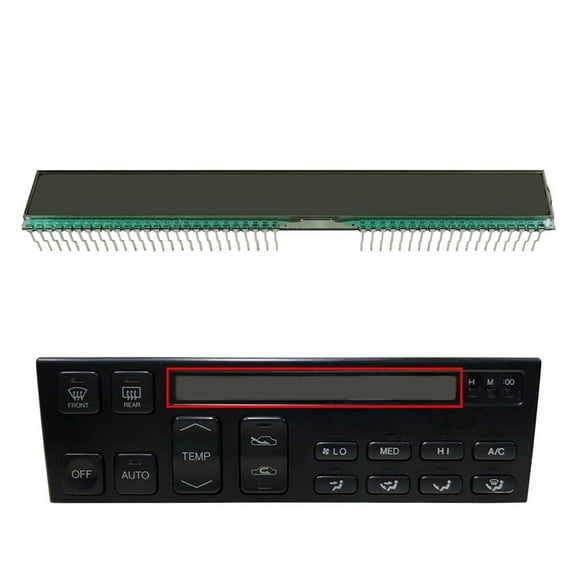 A/C Climate Control Display Unit For Lexus Ls400 Lhd Models From '90 '92