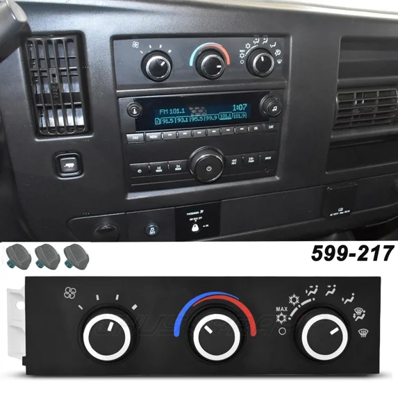 A/C Climate Control Module 599-217 For Chevy GMC Van 96-20 Express Ventur
