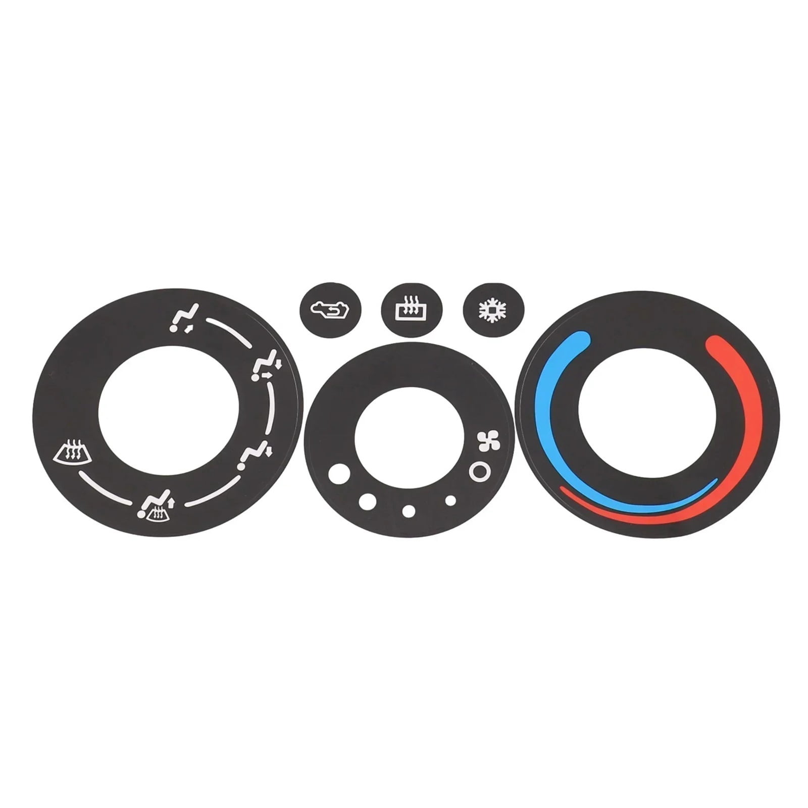 A/C Climate Control Repair Button Sticker Vinyl Car Interior Panel ...