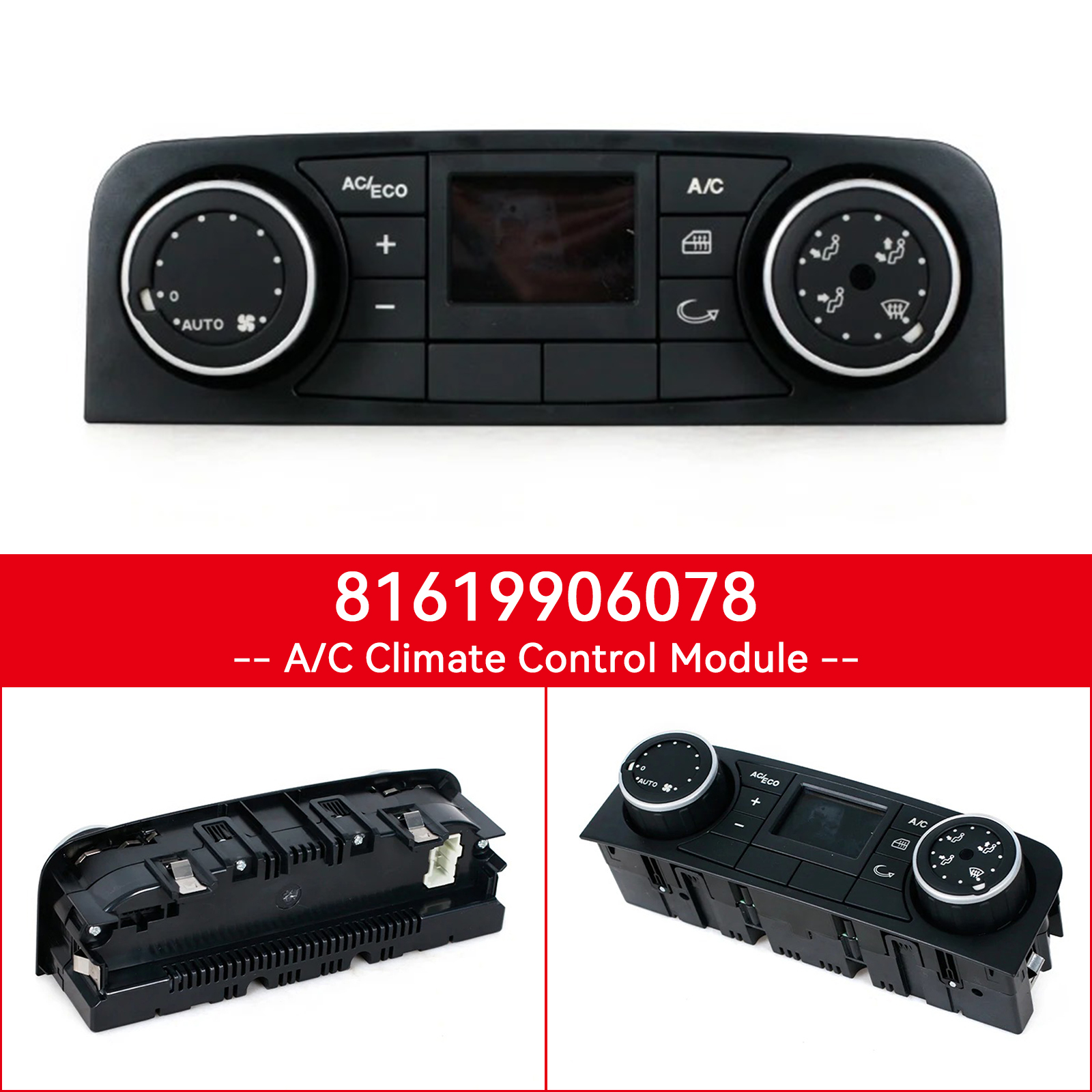 A/C Climate Control Unit Module for MAN TGS TGX TGL TGM Truck ...