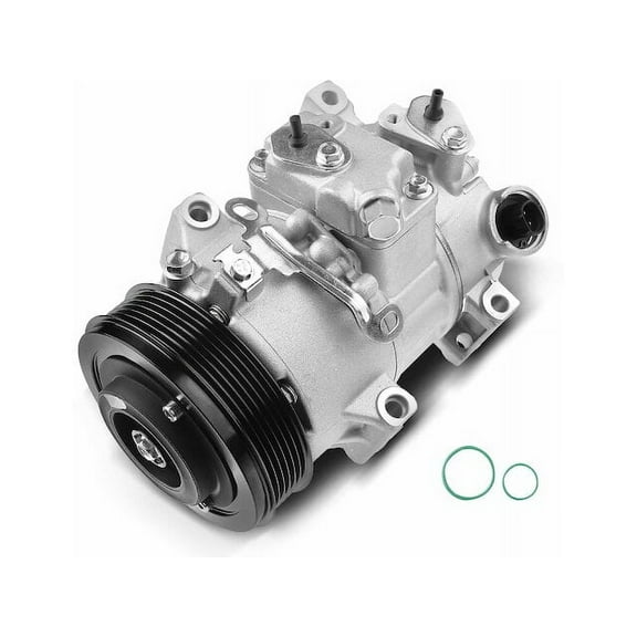 A/C Compressor 1 - Compatible with 2008 - 2014 Scion xD Base 1.8L 4-Cylinder 2009 2010 2011 2012 2013