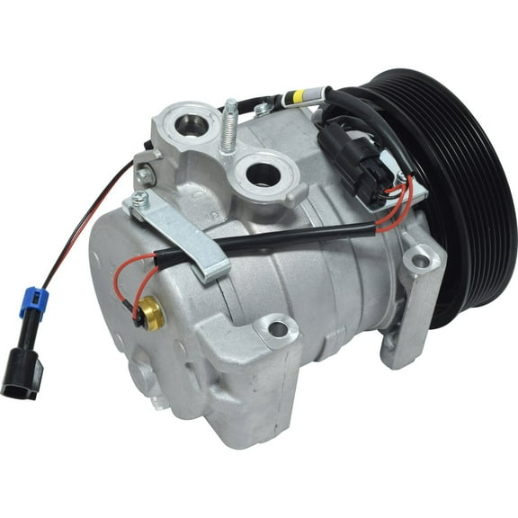 A/C Compressor 10S15C for Freightliner 108SD, 114SD, Business Class M2, M2 106, M2 112 / Western Star 4700SB, 4700SF, 4800SB, 4800SF, 4900EX, 4900FA, 4900SA, 5700XE, 6900XD (8-Grooves) QR