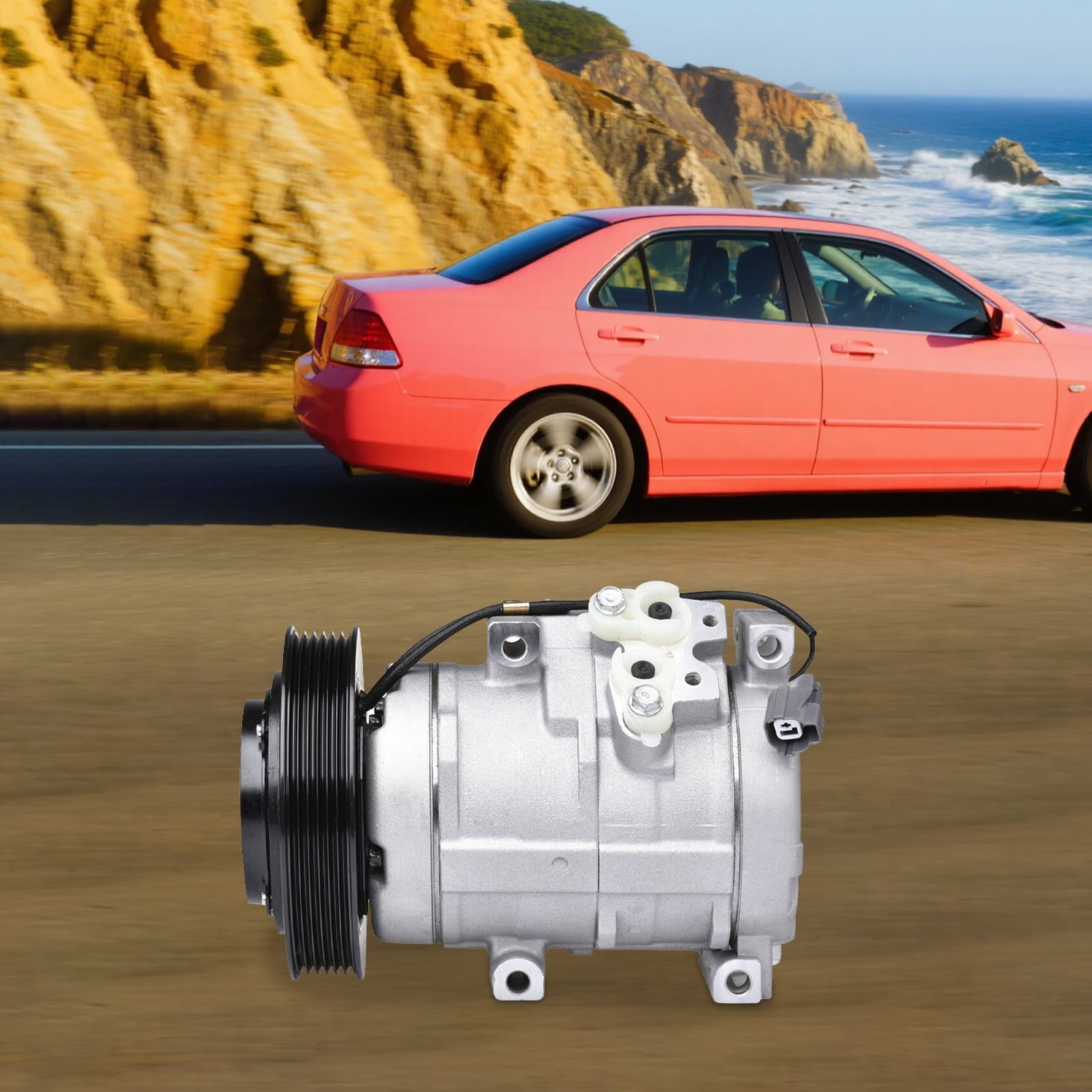 A/C Compressor 38810RCAA01, Air Conditioning Compressor, AC Compressor for Acura MDX and Honda