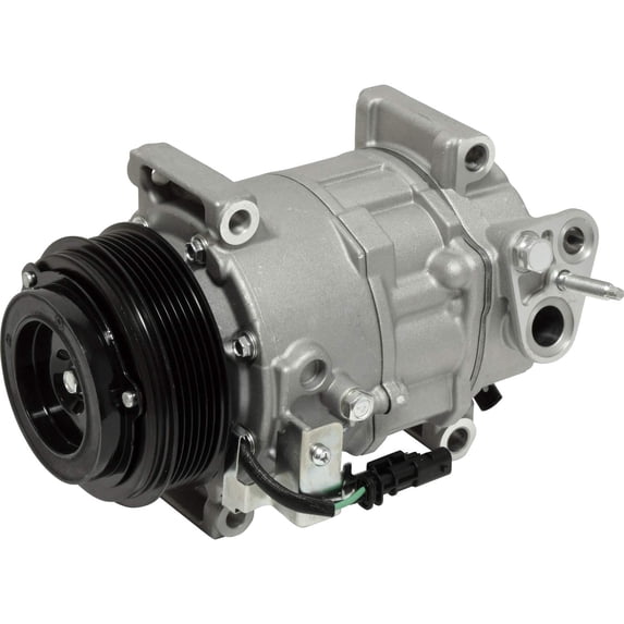 A/C Compressor 7SAS17F for Chevrolet Silverado 2500 HD, Silverado 3500 HD, Silverado 4500 HD, Silverado 5500 HD, Silverado 6500 HD/GMC Sierra 2500 HD, Sierra 3500 HD QR