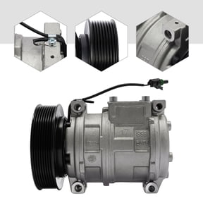 A/C Compressor Air Conditioning Compressor W/ Clutch For John Deere 10PA17C RE46609 RE69716 AH169875