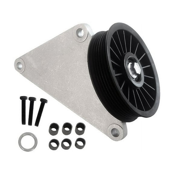 A/C Compressor By Pass Pulley - Compatible with 2000 - 2002 Chevy Suburban 2500 2001