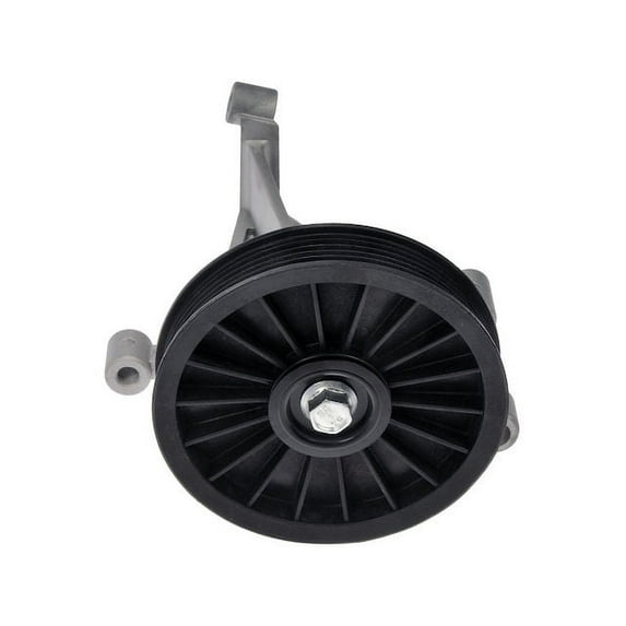 A/C Compressor By Pass Pulley - Compatible with 2000 - 2006 Jeep Wrangler 4.0L 6-Cylinder 2001 2002 2003 2004 2005