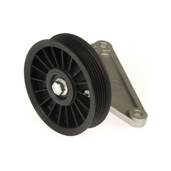 A/C Compressor By Pass Pulley - Compatible with 2002 - 2007 Ford E-350 Super Duty 2003 2004 2005 2006