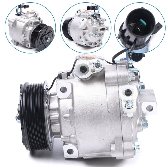 A/C Compressor & Clutch For Mitsubishi Lancer 2008-2011 For Outlander 2008 2009