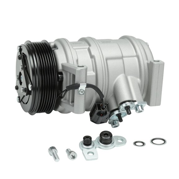 A/C Compressor Compatible: Chevrolet Traverse 2009-2012, GMC Acadia 2007-2012, Buick Enclave 2008-2012, Saturn Outlook 2007-2010