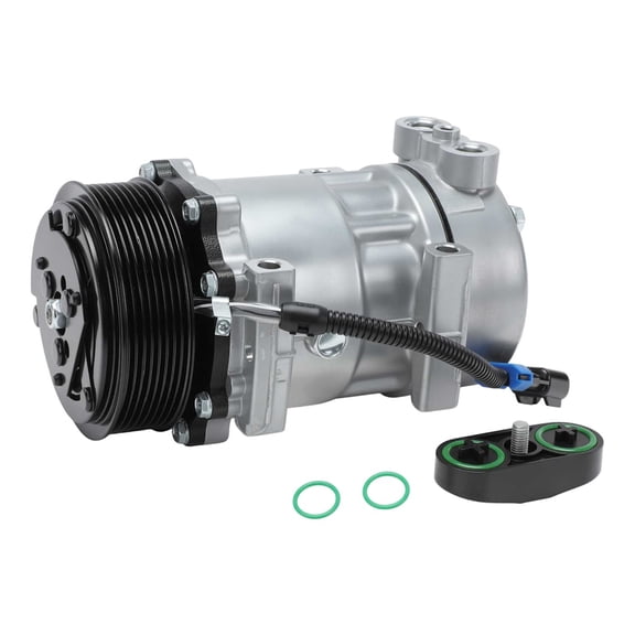 A/C Compressor Compatible: Kenworth C500 2000-2015, K100E 2001-2002, K270 2013-2015, K300 2001-2005
