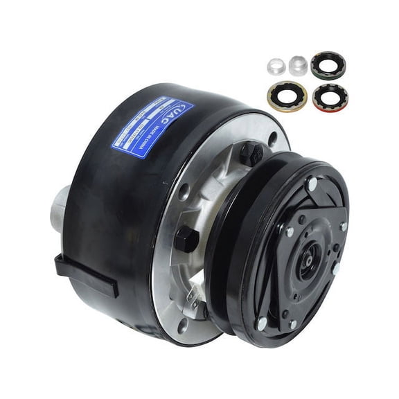 A/C Compressor - Compatible with 1989 - 1990 Chrysler TC Maserati 2.2L 4-Cylinder VIN R Turbocharged DOHC