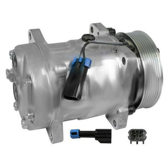 A/C Compressor - Compatible with 1997 - 2002 Chevy W4500 Tiltmaster 1998 1999 2000 2001