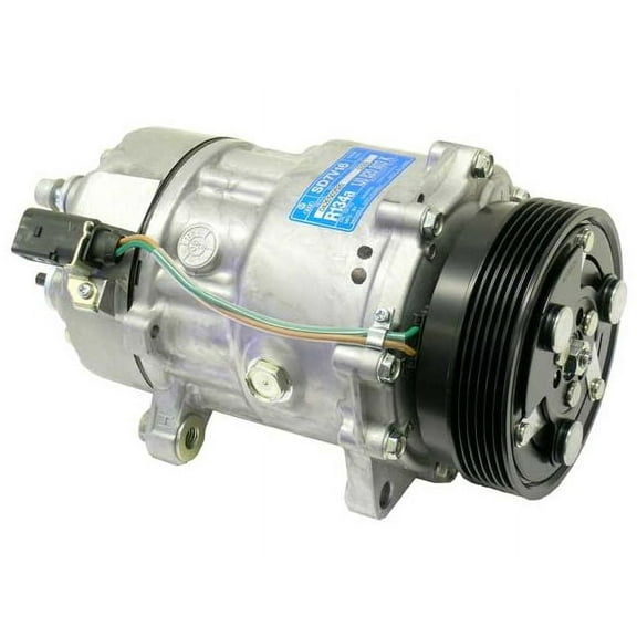 A/C Compressor - Compatible with 2000 - 2005 Volkswagen Jetta 2001 2002 2003 2004