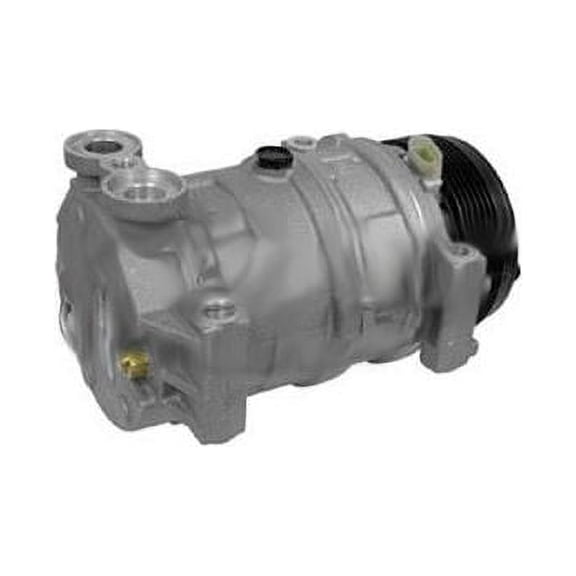 A/C Compressor - Compatible with 2001 - 2002 Chevy Silverado 3500 6.6L V8 LB7 VIN 1 Turbocharged Diesel