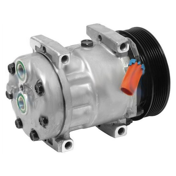 A/C Compressor - Compatible with 2001 - 2009 GMC C7500 Topkick 2002 2003 2004 2005 2006 2007 2008