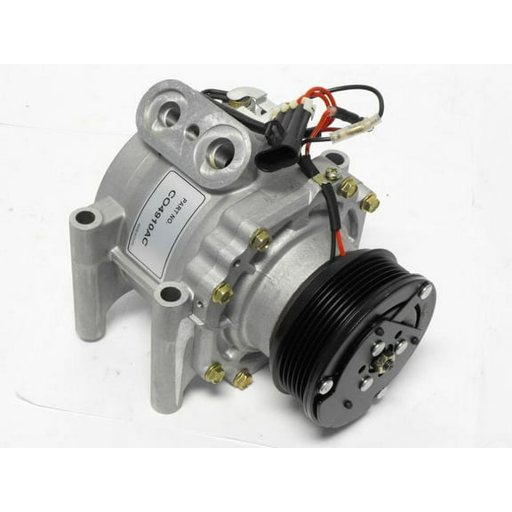 A/C Compressor - Compatible with 2002 - 2009 GMC Envoy 4.2L 6-Cylinder LL8 VIN S DOHC 2003 2004 2005 2006 2007 2008