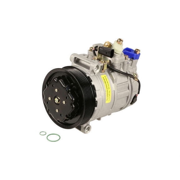 A/C Compressor - Compatible with 2003 - 2006, 2008 - 2018 Porsche Cayenne 2004 2005 2009 2010 2011 2012 2013 2014 2015 2016 2017