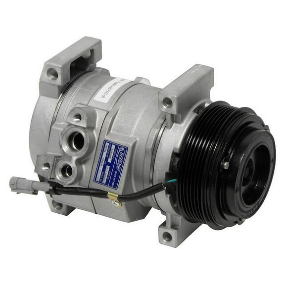 A/C Compressor - Compatible with 2003 - 2012 Chevy Silverado 1500 4.3L V6 LU3 VIN X GAS 2004 2005 2006 2007 2008 2009 2010 2011