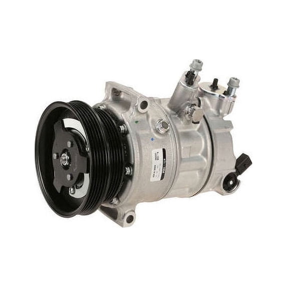 A/C Compressor - Compatible with 2005 - 2014 Volkswagen Jetta 2006 2007 2008 2009 2010 2011 2012 2013