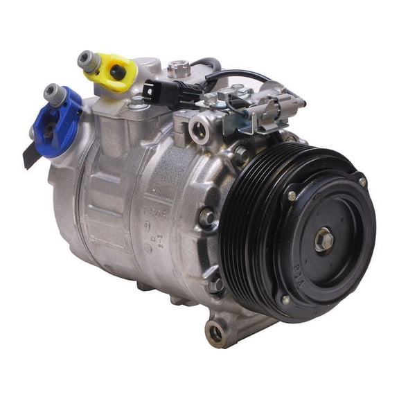 A/C Compressor - Compatible with 2008 - 2013 BMW 128i N52B30A 2009 2010 2011 2012