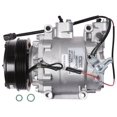 thumbnail image 1 of A/C Compressor - Compatible with 2009 - 2013 Honda Fit 1.5L 4-Cylinder 2010 2011 2012, 1 of 2