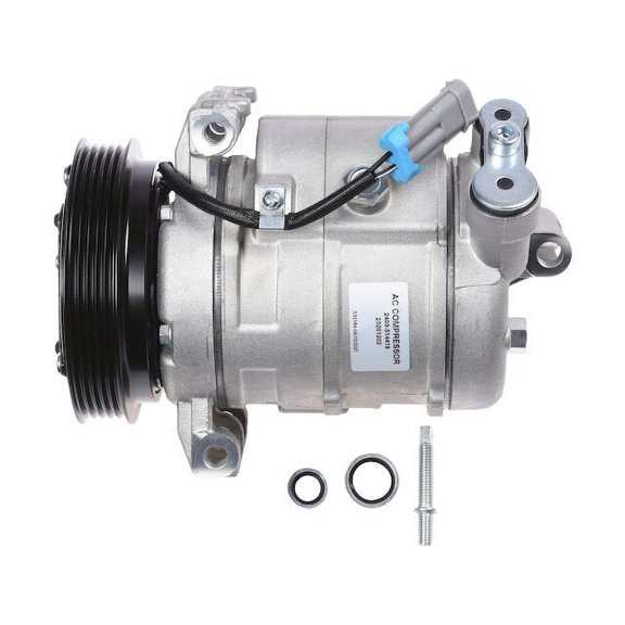 A/C Compressor - Compatible with 2010 - 2011, 2015 GMC Terrain 2.4L 4-Cylinder