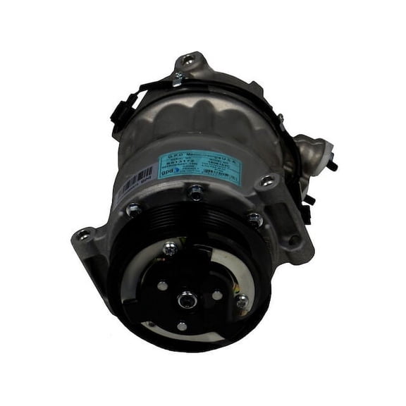 A/C Compressor - Compatible with 2010 - 2013 Land Rover LR4 5.0L V8 2011 2012