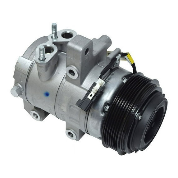 A/C Compressor - Compatible with 2011 - 2013 Ford F-150 5.0L V8 VIN F MFI Electronic Naturally Aspirated DOHC FLEX 2012
