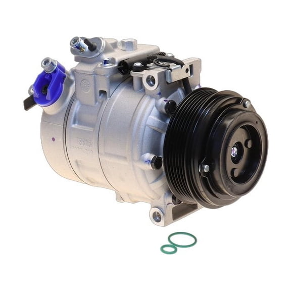 A/C Compressor - Compatible with 2012 - 2013 BMW 328i Coupe 3.0L 6-Cylinder