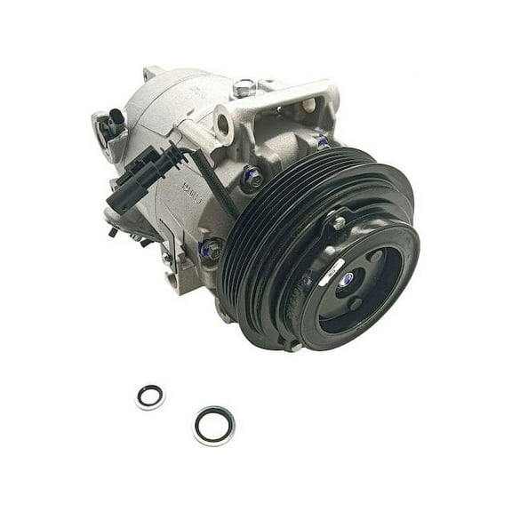 A/C Compressor - Compatible with 2016 Chevy Malibu Limited 2.5L 4-Cylinder